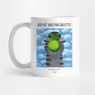 Rene Meowgritte Mug